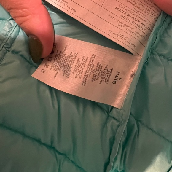 FINAL PRICE Free Country Down Jacket Girls Large - Picture 6 of 8